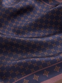 Image number 3 showing, 100% Silk Oversized Triangle Bandana Scarf