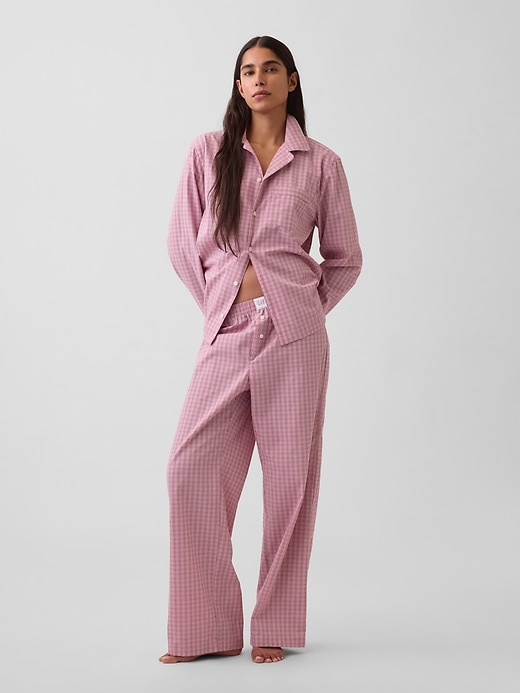 L'image numéro 2 présente Chemise de pyjama en popeline PureDouceur