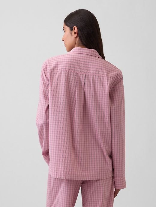 L'image numéro 3 présente Chemise de pyjama en popeline PureDouceur