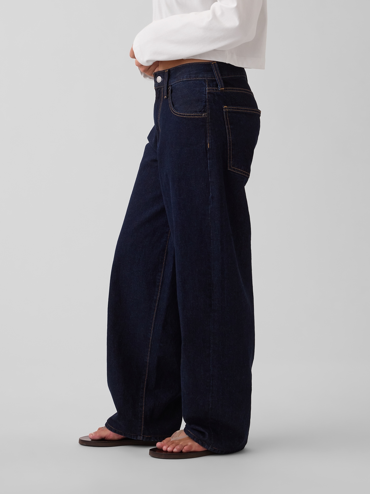 Image number 3 showing, The Hailey Extra Baggy Jean