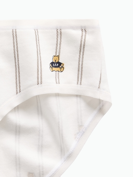L'image numéro 3 présente Culotte taille basse en coton biologique extensible PureDouceur