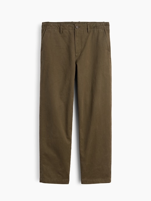 Image number 8 showing, Heavyweight Twill Baggy Khakis