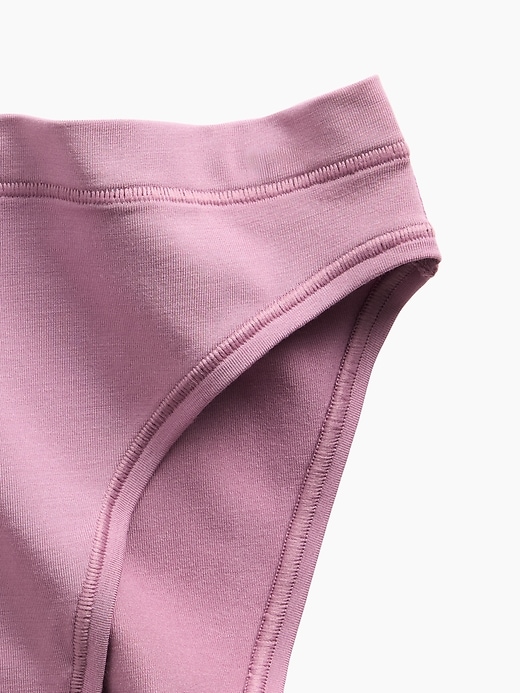 L'image numéro 3 présente Culotte bikini en modal PureDouceur