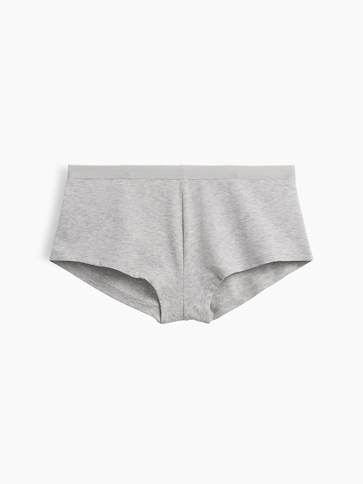 L'image numéro 5 présente Short court en coton biologique extensible PureDouceur