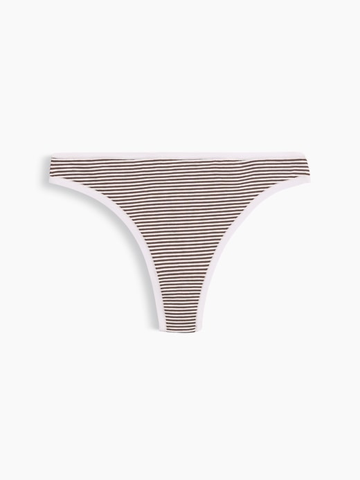 L'image numéro 4 présente Tanga en coton biologique extensible ultra-doux