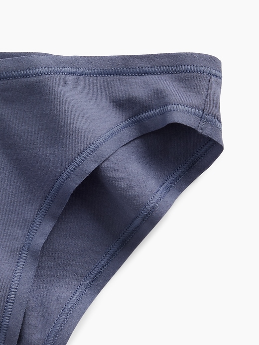 L'image numéro 3 présente Culotte audacieuse en coton biologique extensible PureDouceur
