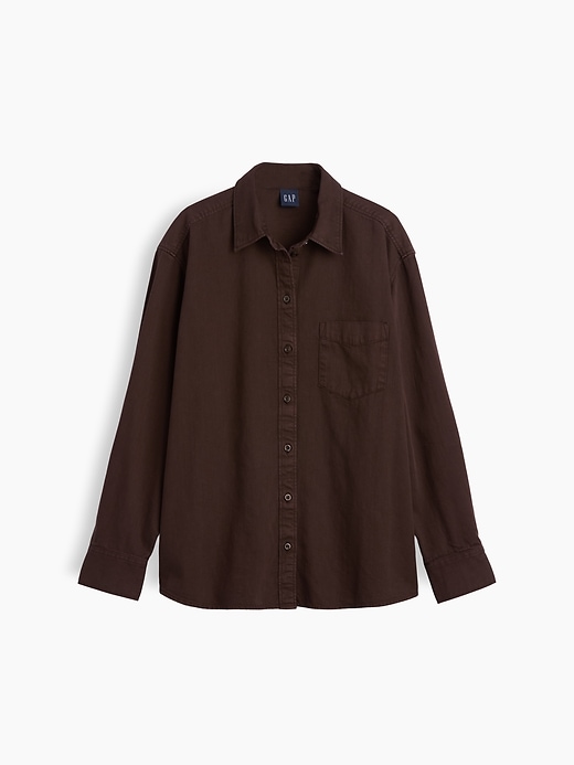 Image number 5 showing, Denim Big Shirt