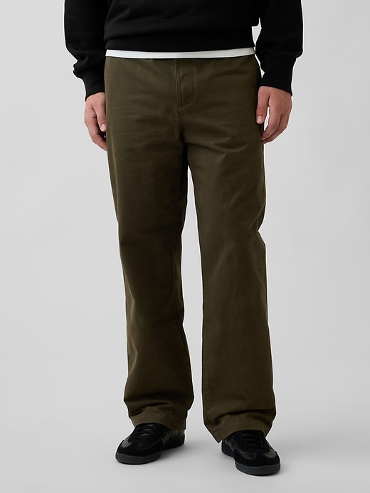 Image number 2 showing, Heavyweight Twill Baggy Khakis