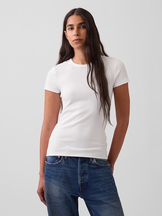 Image number 1 showing, Modern Crewneck T-Shirt