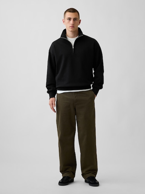 Heavyweight Twill Baggy Khakis