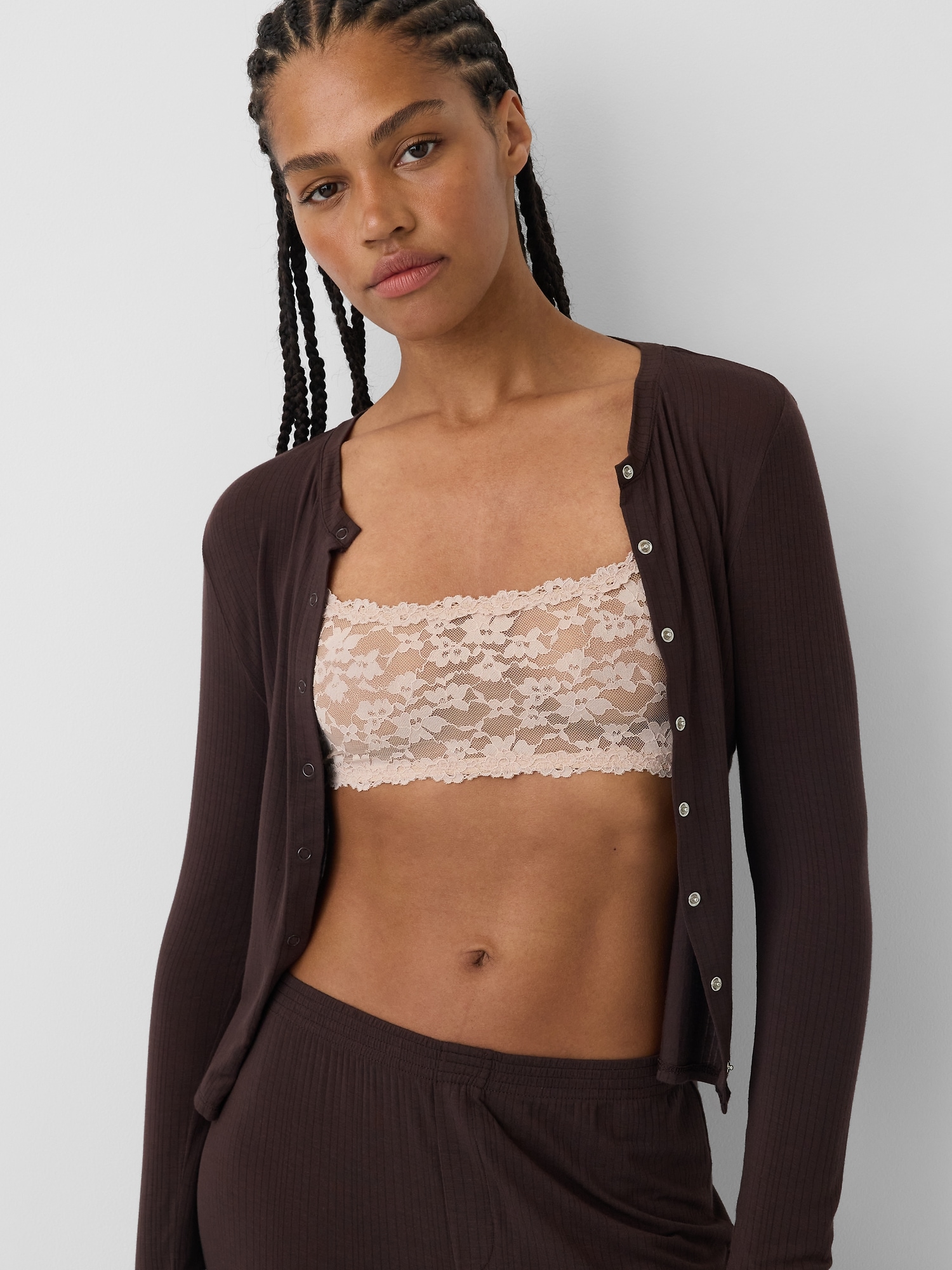 Textured Lace Bralette