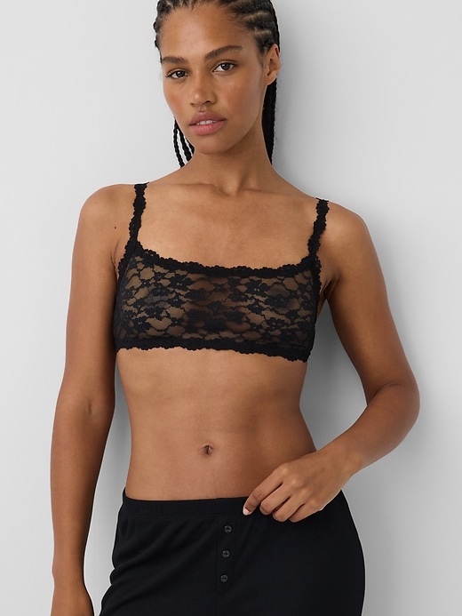 L'image numéro 5 présente Soutien-gorge léger en dentelle texturée