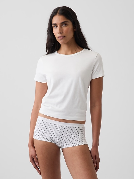 Image number 1 showing, MadeSoft Organic Stretch Cotton Shorty