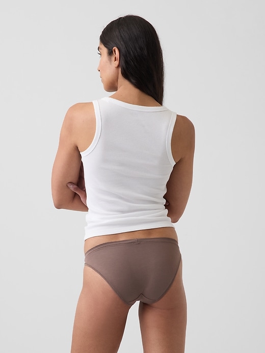 L'image numéro 2 présente Culotte bikini en modal PureDouceur