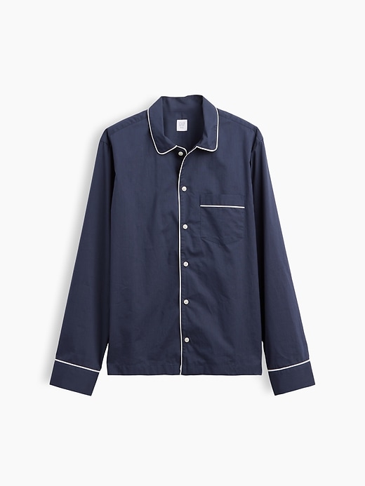 L'image numéro 4 présente Chemise de pyjama en popeline PureDouceur
