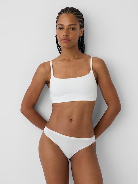 SoftMade Organic Stretch Cotton Scoop Bralette
