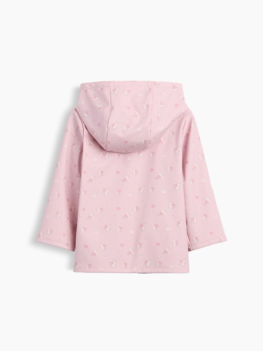 Image number 2 showing, Baby & Toddler Recycled Floral Rain Jacket
