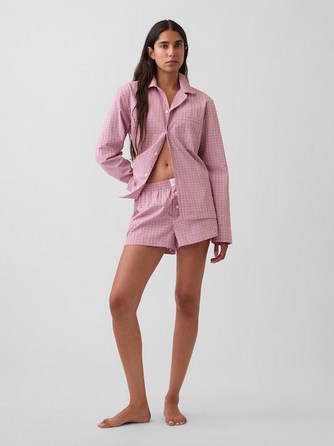 Poplin PJ Boxer Shorts