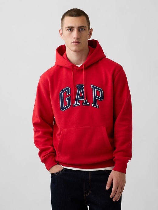 Image number 1 showing, Adult VintageSoft Arch Logo Hoodie