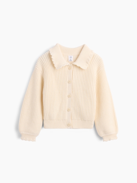 Baby & Toddler Collared Cardigan Sweater