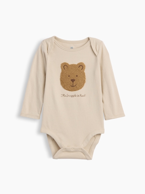 CACHE-COUCHE EN COTON BIOLOGIQUE À IMPRIMÉ PREMIERS ESSENTIELS POUR BÉBÉ