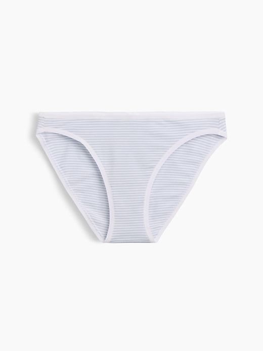 L'image numéro 4 présente Culotte bikini en coton biologique extensible ultra-doux