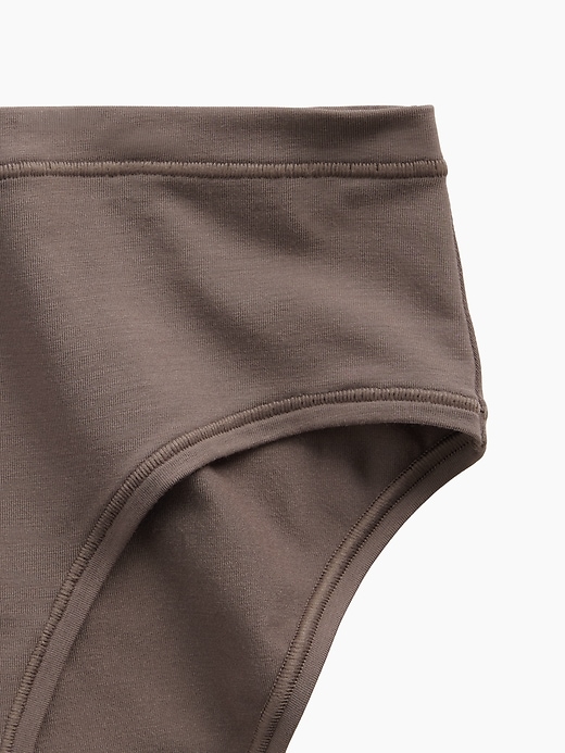 L'image numéro 3 présente Culotte taille basse en modal PureDouceur