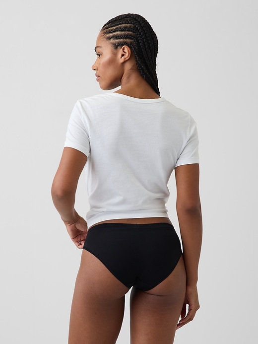 L'image numéro 2 présente Culotte taille basse en modal PureDouceur