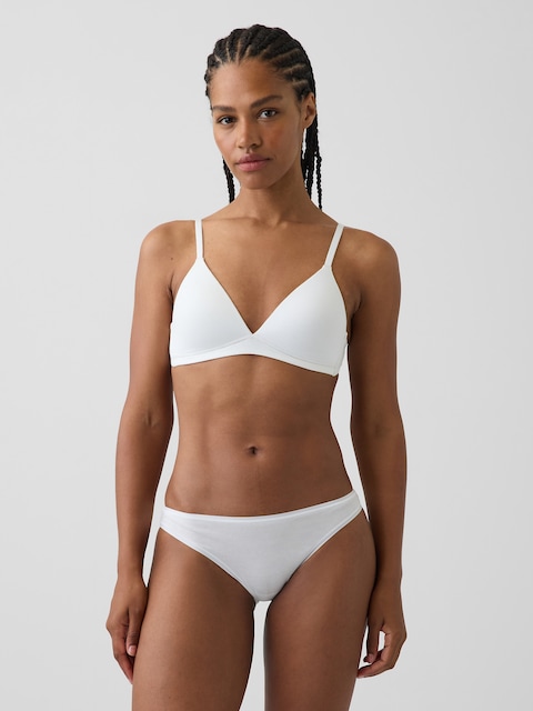 SoftMade Organic Stretch Cotton Triangle Bra