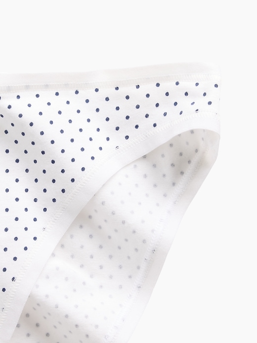 L'image numéro 3 présente Culotte bikini en coton biologique extensible PureDouceur