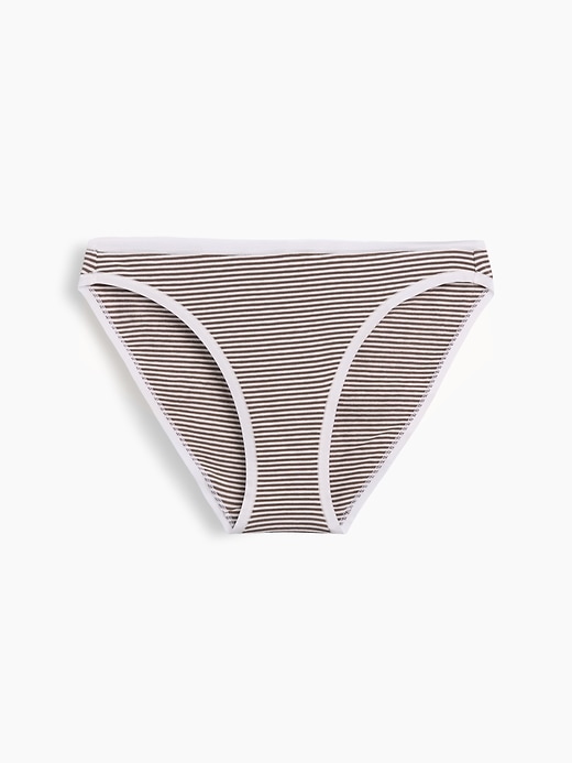 L'image numéro 4 présente Culotte bikini en coton biologique extensible PureDouceur