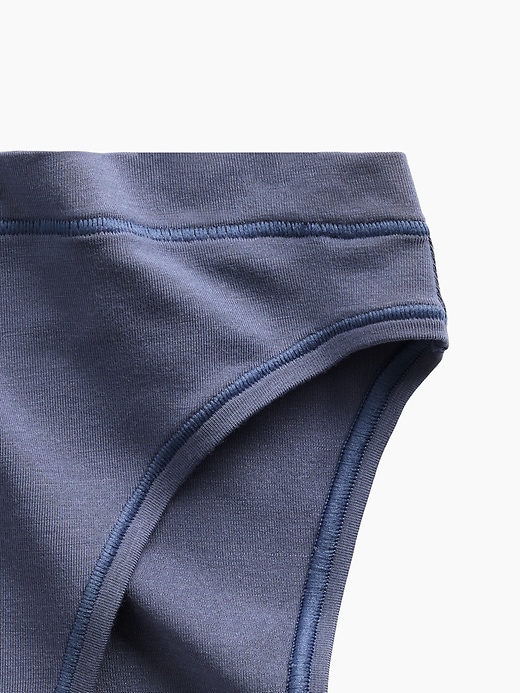 L'image numéro 3 présente Culotte bikini en modal PureDouceur