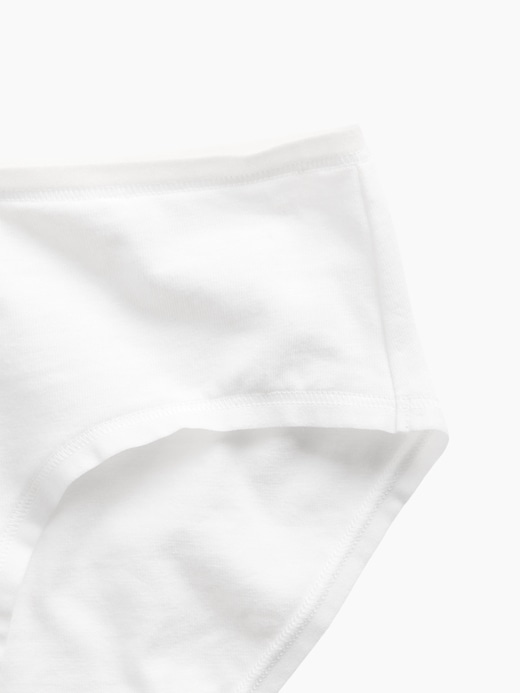 L'image numéro 3 présente Culotte taille basse en coton biologique extensible PureDouceur
