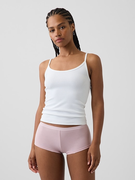 Image number 1 showing, MadeSoft Organic Stretch Cotton Shorty