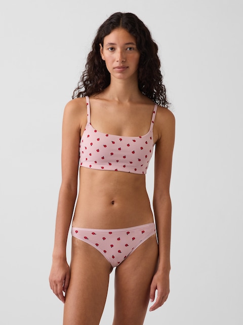 SoftMade Organic Stretch Cotton Scoop Bralette
