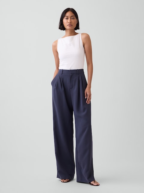 365 High Rise Pleated Trousers