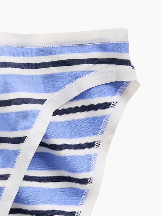 L'image numéro 3 présente Culotte bikini en coton biologique extensible PureDouceur