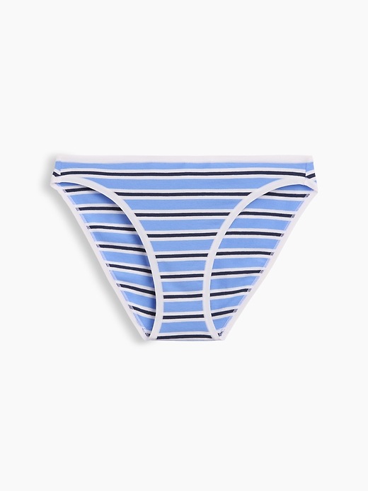 L'image numéro 4 présente Culotte bikini en coton biologique extensible PureDouceur