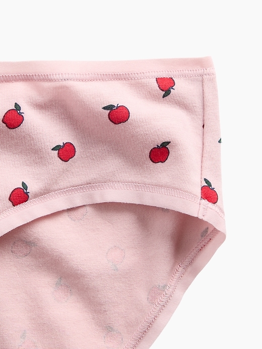 L'image numéro 3 présente Culotte taille basse en coton biologique extensible PureDouceur