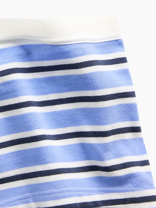 L'image numéro 3 présente Short court en coton biologique extensible ultra-doux