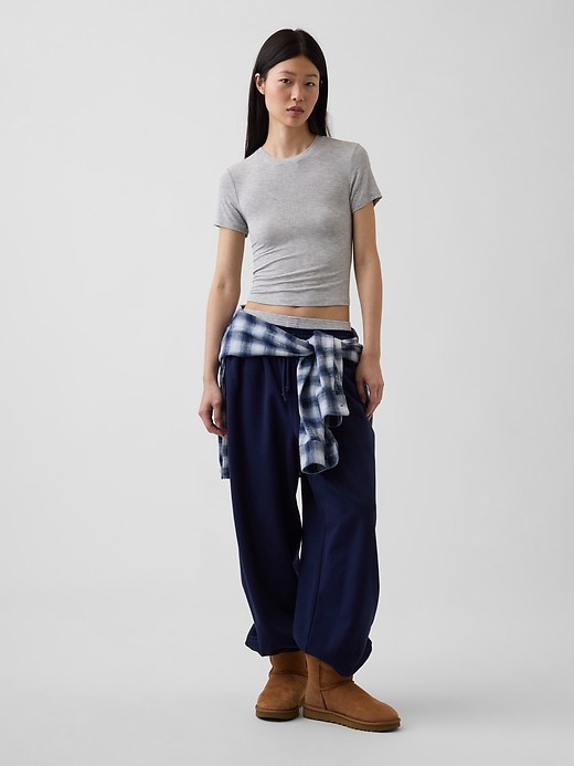 Image number 5 showing, MadeSoft Modal Rib PJ T-Shirt
