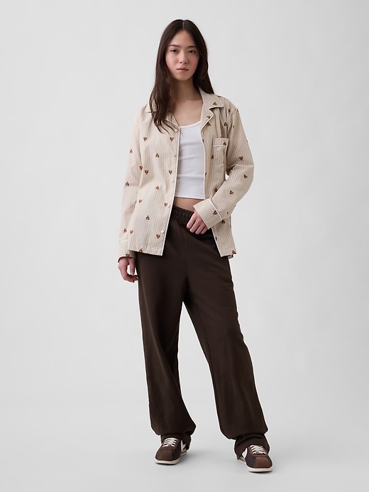 Image number 4 showing, Poplin PJ Shirt