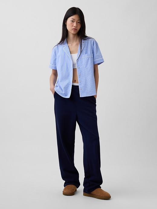 Image number 4 showing, MadeSoft Poplin PJ Shirt