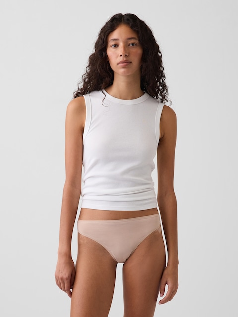 SoftMade Organic Stretch Cotton Thong