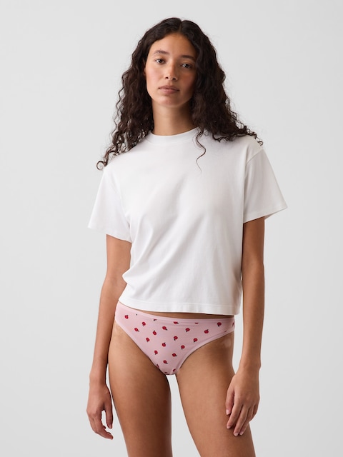 SoftMade Organic Stretch Cotton Thong