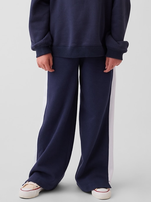 Image number 3 showing, Kids VintageSoft Baggy Varsity Sweatpants
