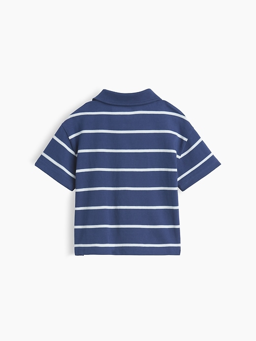 L'image numéro 2 présente Polo coupe droite pour Bébé et Tout-petit