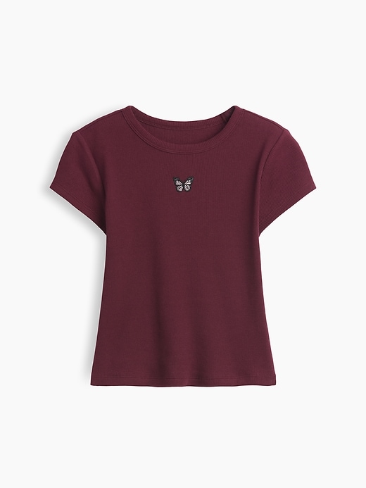 L'image numéro 2 présente T-shirt côtelé pour Enfant