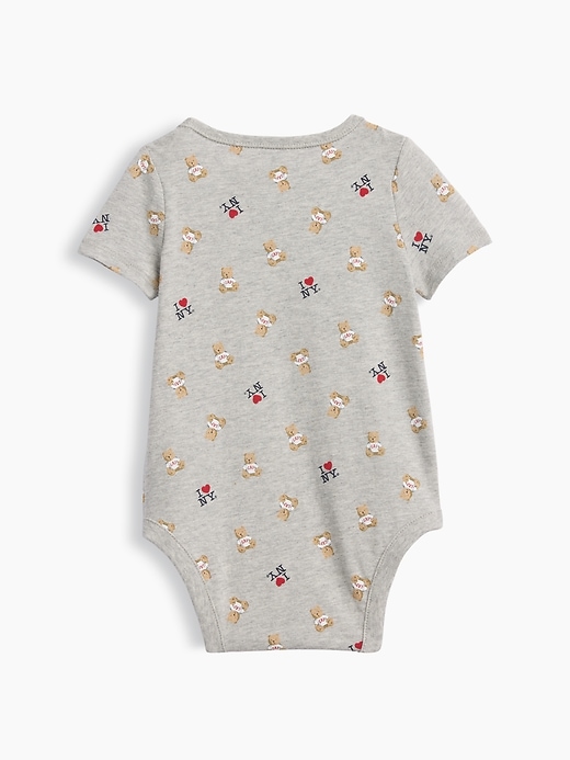 Image number 2 showing, Baby Organic Cotton I Heart NY Bodysuit