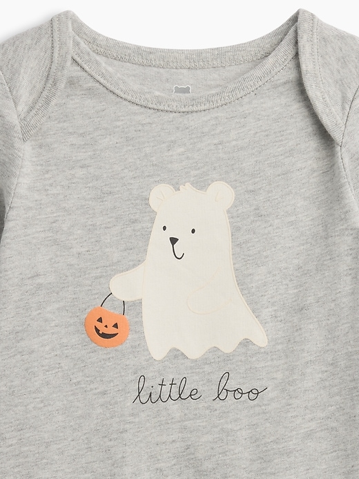Image number 3 showing, Baby First Favorites Organic Cotton Halloween Bear Bodysuit